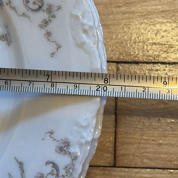 Set of 6 Theo Haviland Limoges France Porcelain China Salad Plates - Picture 7 of 7